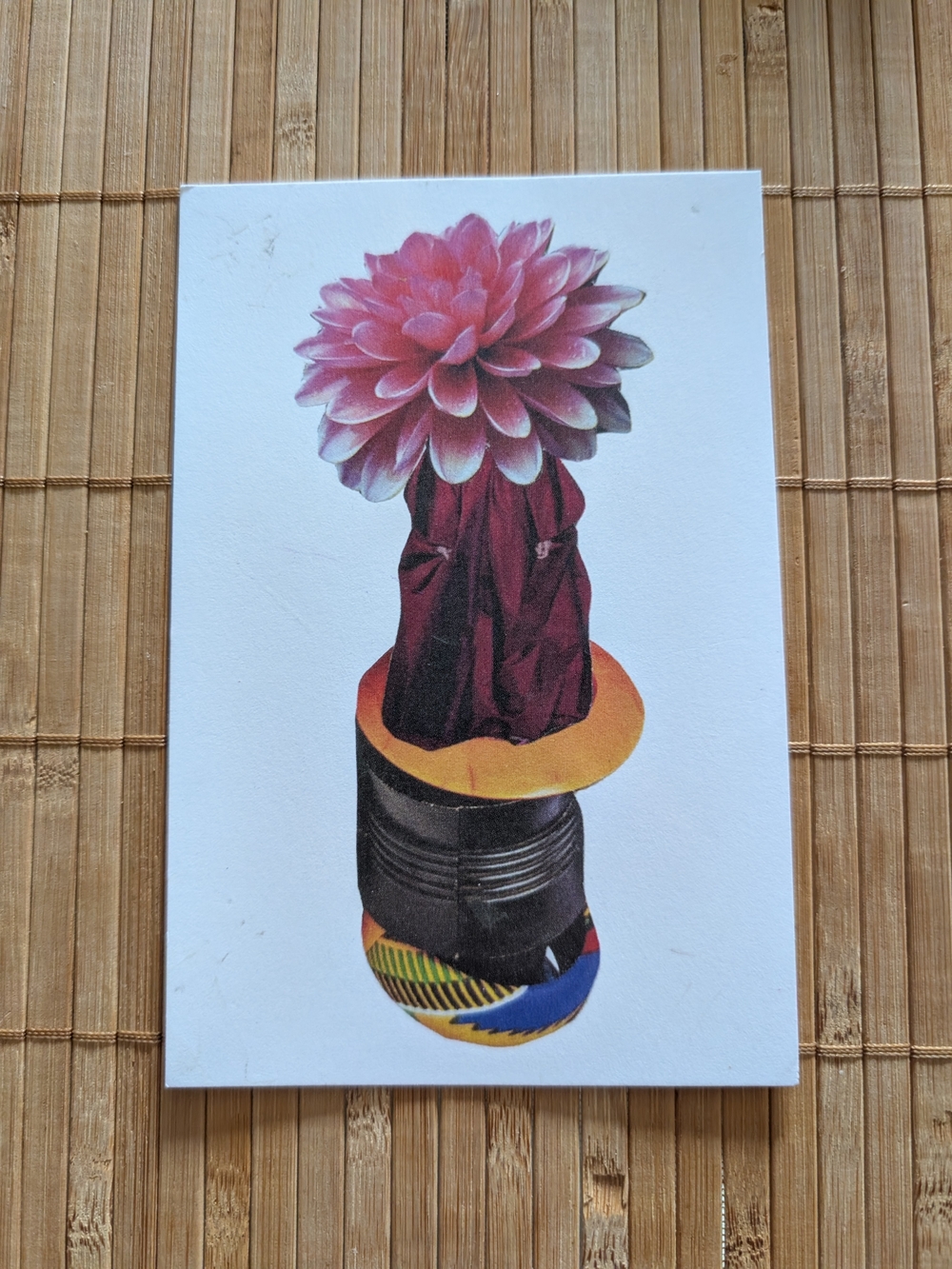 Pink Bloom Collage Art Print - Home Art